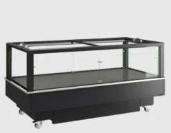 Tefcold Impuls Kühlinsel / Tiefkühlinsel EIB-D1020-B1 2012 mm, LED, schwarz