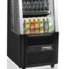 Tefcold Standkühlvitrine ODC60BLACK offen schwarz