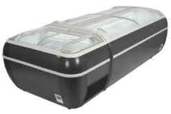 Tefcold Supermarkt-Kühler/ Gefriertruhe TWIN 220A-CF in Anthrazit