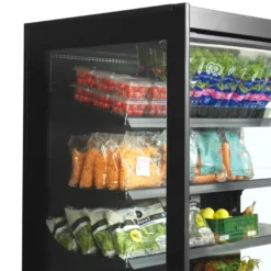 Tefcold Supermarkt Wandkühlregal Multideck EXTRA2500CD schwarz