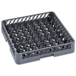 Tellerkorb Dish Rack 98, mit 64 Fingern, 50 x 50 x 10 cm, Polypropylen