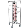Tellerstapelsystem für 48 Teller, 65 x 59 x 126 cm