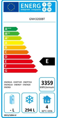 Tiefkühltisch ECO 3/0 mit Aufkantung - GN 1/1