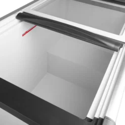 Tiefkühltruhe ECO 350 mit Glasschiebedeckel, 4 Rollen