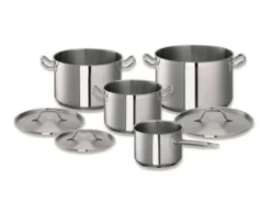 Topfset Chef, Edelstahl, 7-tlg., inkl. Deckel