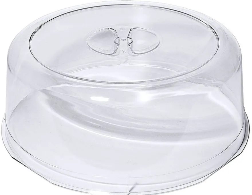Tortenhaube klar, LURAN, Durchmesser: 30 cm, Höhe 9,5 cm