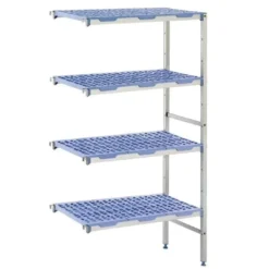 Tournus Modulares Regalsystem - ECK - 4 Böden - 64,9x50x175cm