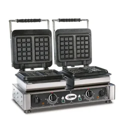 Waffeleisen Bruxelles 16x10 - doppelt, wechselbare Backplatten