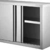 Wandhängeschrank mit Schiebetüren Basic 12, AISI 201