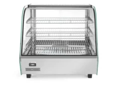 Warmhaltevitrine mit 3 Auslagen