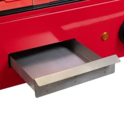 Warmhaltevitrine / Snackwärmer 660 mm, bis 85 °C, mit Beleuchtung
