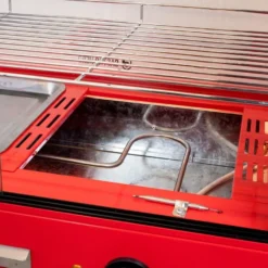 Warmhaltevitrine / Snackwärmer 660 mm, bis 85 °C, mit Beleuchtung