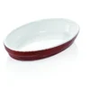 WAS Germany Backform, oval, braun, 28x17cm