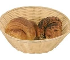 WAS Germany Brotkorb aus Poly-Rattan rund Ø 22,5cm