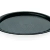 WAS Germany Cafe- Tablett oval aus Polypropylen schwarz, 29,0 cm x 22 cm