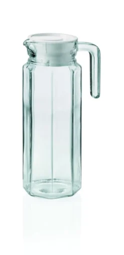 WAS Germany Glaskrug mit Deckel - 1,0Liter