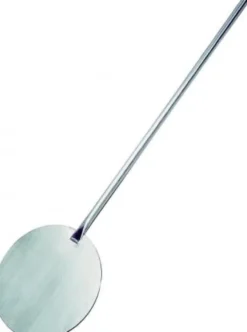 WAS Germany Pizzaschaufel aus Edelstahl, Schaufel 30cm, Länge 1100 mm