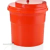 WAS Germany Salatschleuder orange aus Polypropylen 27l