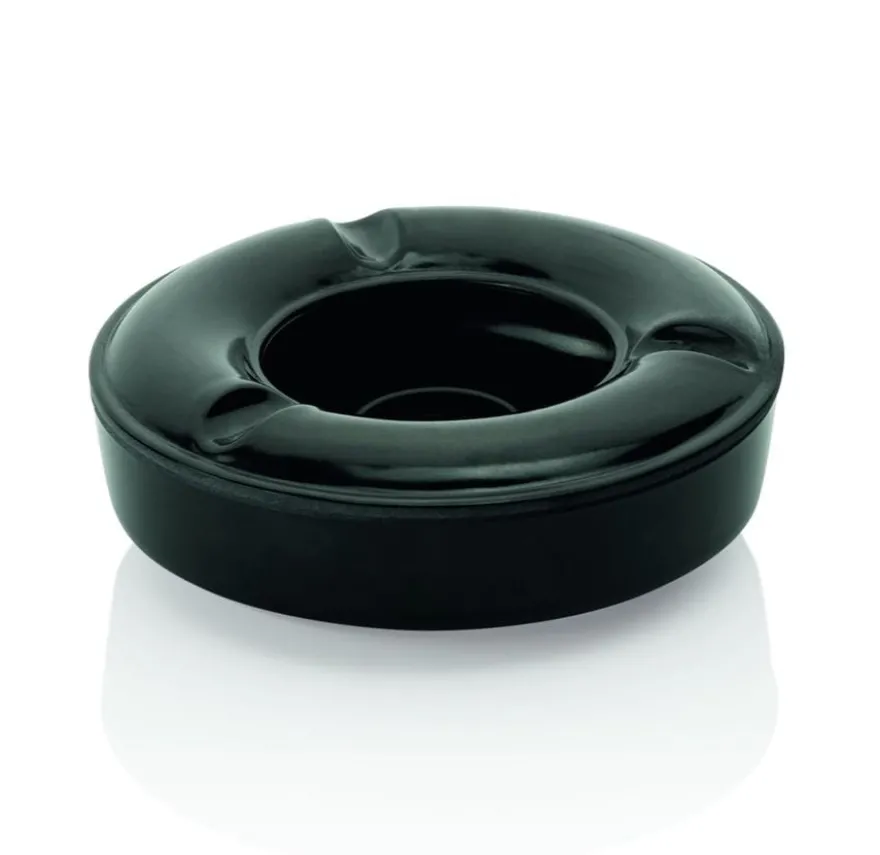 Windascher - Melamin - 12,5cm - schwarz