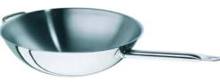 Wok-Pfanne Trigon, 36cm, 3-Schicht-Material, ca. 7,00 l Liter