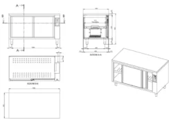 Wärmeschrank ECO 14x6 mit Schiebetüren