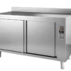 Wärmeschrank ECO 18x6 mit Schiebetüren und Aufkantung