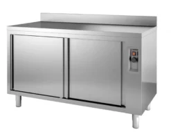 Wärmeschrank ECO 18x6 mit Schiebetüren und Aufkantung
