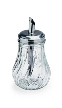 Zuckerspender, Ø 7,5 cm, 14 cm, Glas