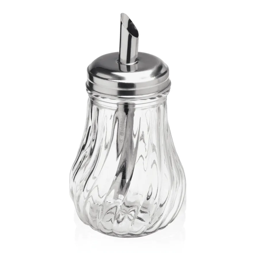 Zuckerspender, Ø 7,5 cm, 14 cm, Glas