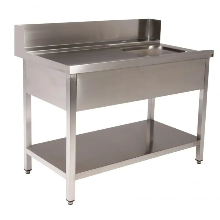 Zulauftisch PROFI 1800 x 700 Links für HSM ECO, PROFI & HYPRO